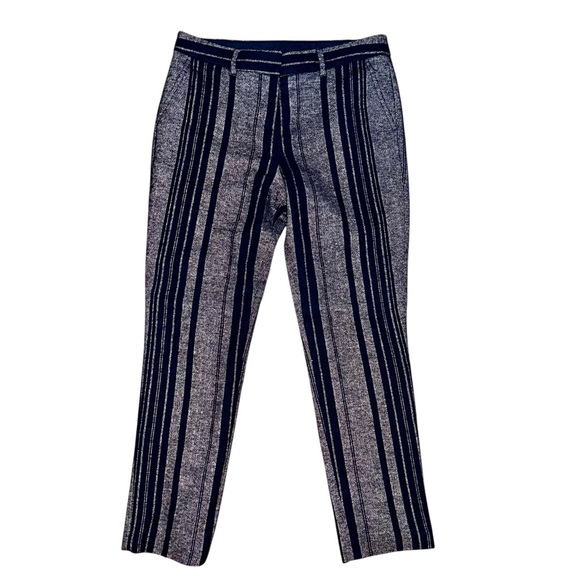 Tory Burch Eliza Wool Blend Pants Size 6 - Picture 1 of 6